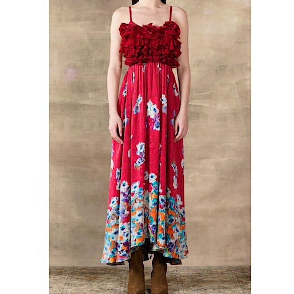 Ranna Gill Mary Rosette Dress